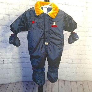 French toast Snow Suit Navy Blue